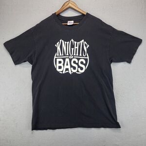 Vintage 90s Knights‎ Of Bass T Shirt XL Rap Hip Hop Funk Tee Single Stitch Mens